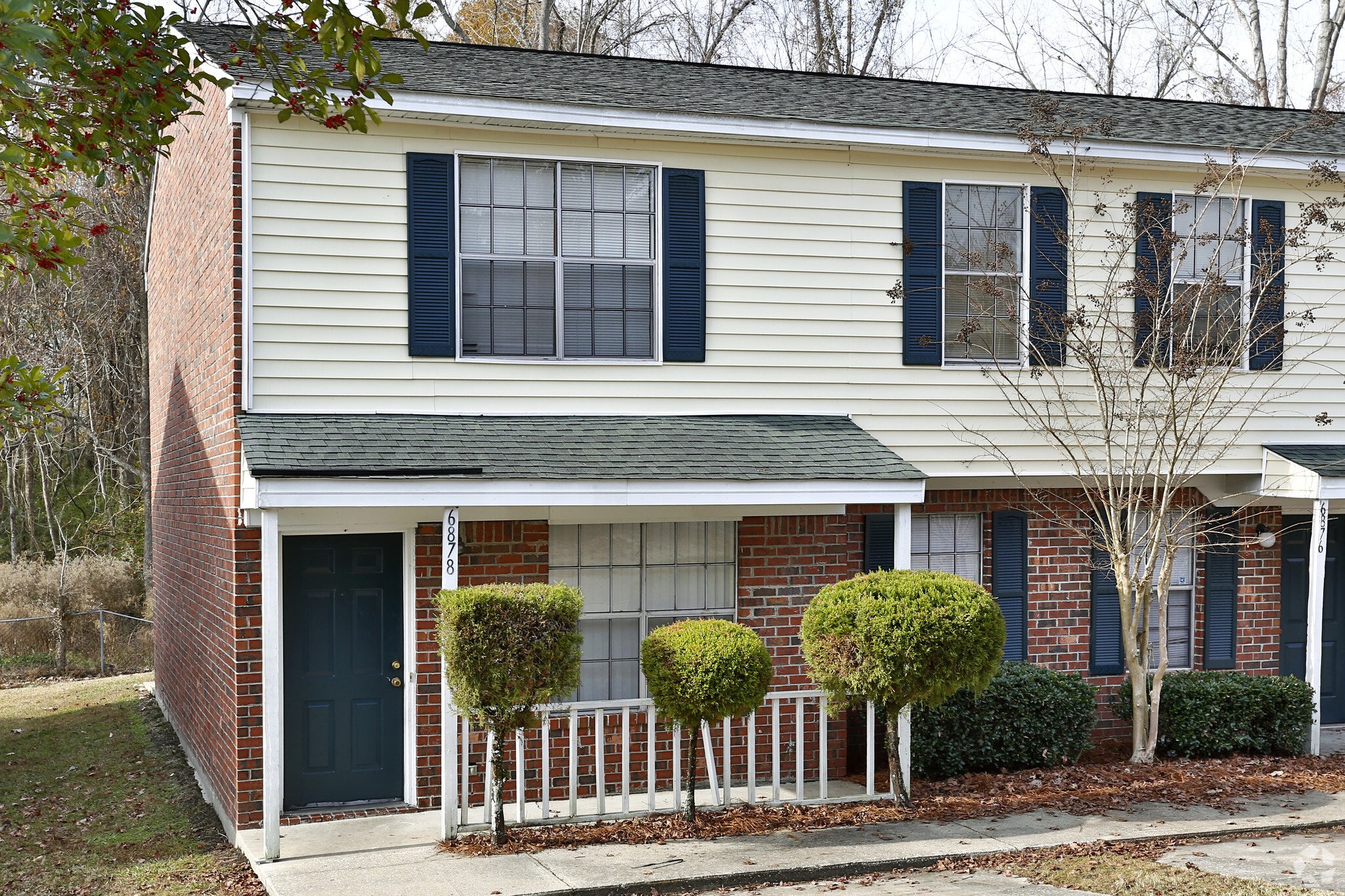 exterior view at KRC Chester Place Townhomes located in North Charleston, SC